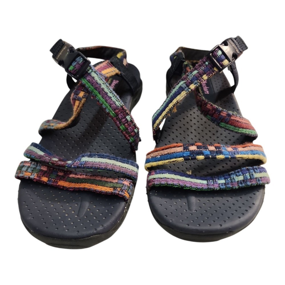 Skechers Comfort Walking Sandals Size 6 Outdoor Travel Adjustable Straps - Picture 4 of 15